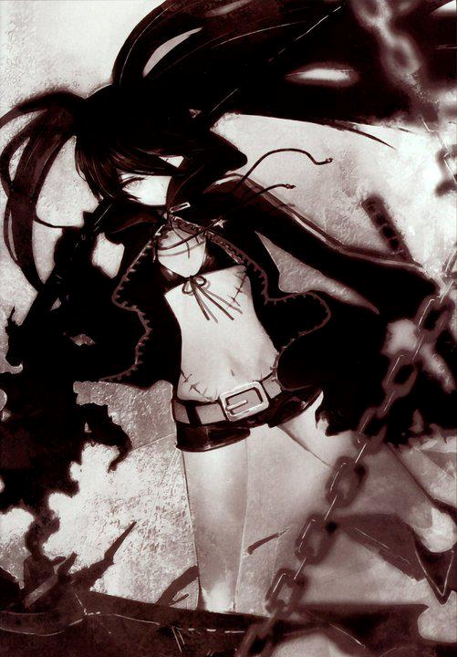 Animation Wallpaper (Black Rock Shooter)