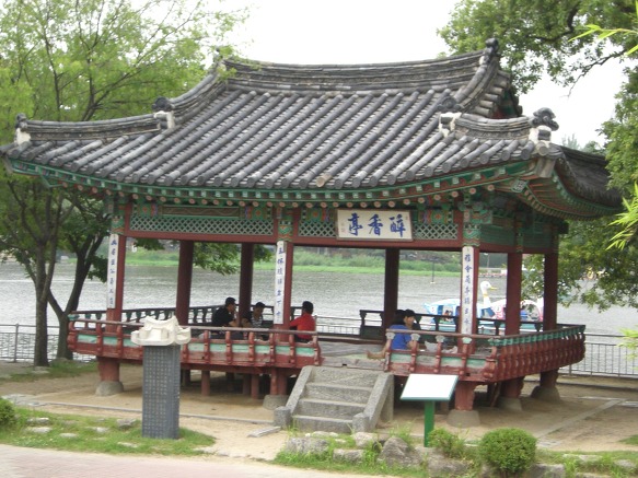 취향정 ,덕진연못 풍경