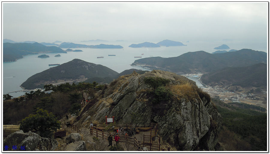 정상 조망 이미지