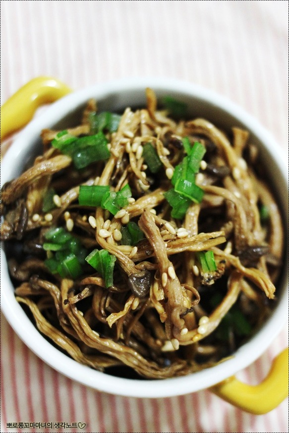 [느타리버섯 장아찌] 밥반찬으로 좋은 느타리버섯 장아찌