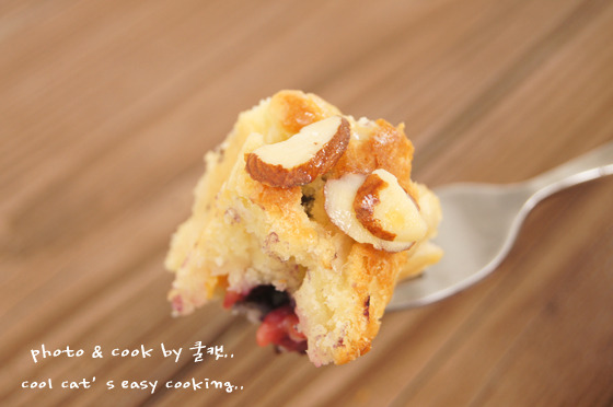 너무 쉬운 베이킹..향긋한 복숭아 과일 케이크