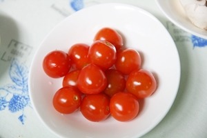 간단하게 즐기는 방울토마토 스파게티
