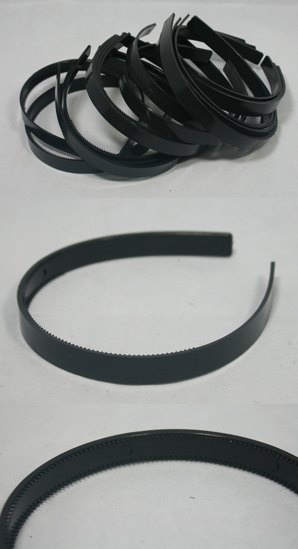 Wholesale LOTS HEADBAND PLASTIC TEETH HAIRBAND 15mm HAIR ACCESSORIES