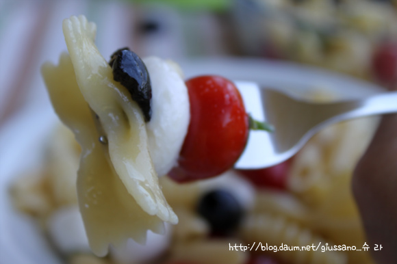 여름의 별미 깔끔하고~가벼운 샐러드 파스타(Insalata di pasta)