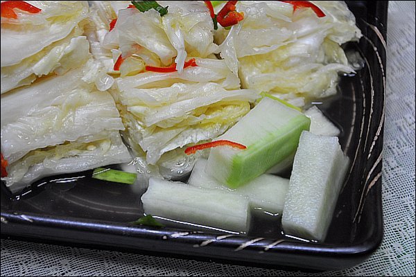 짜릿한 여름용 백김치