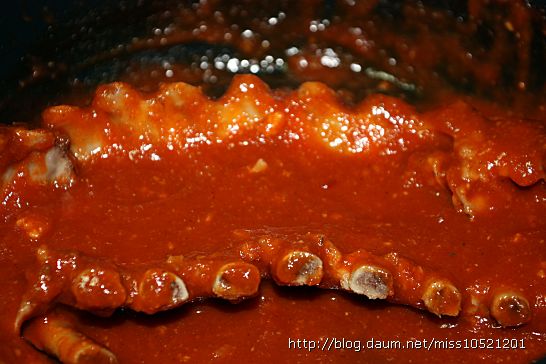 아욱빽도 이길 수 있다^^~~집에서 즐기는 바베큐 립