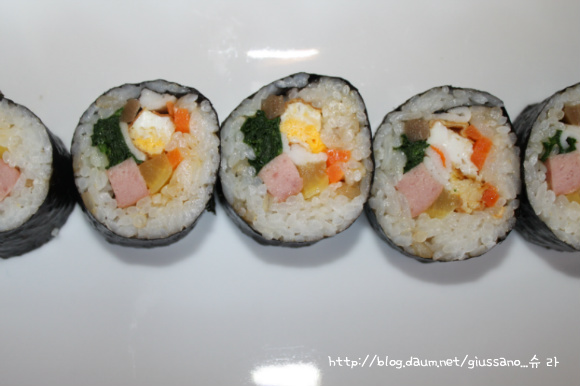 귀성길 김밥