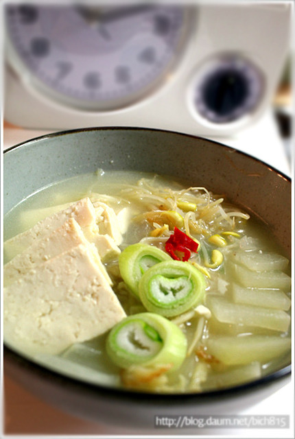 이보다 시원할순 없다. 콩나물 북어국
