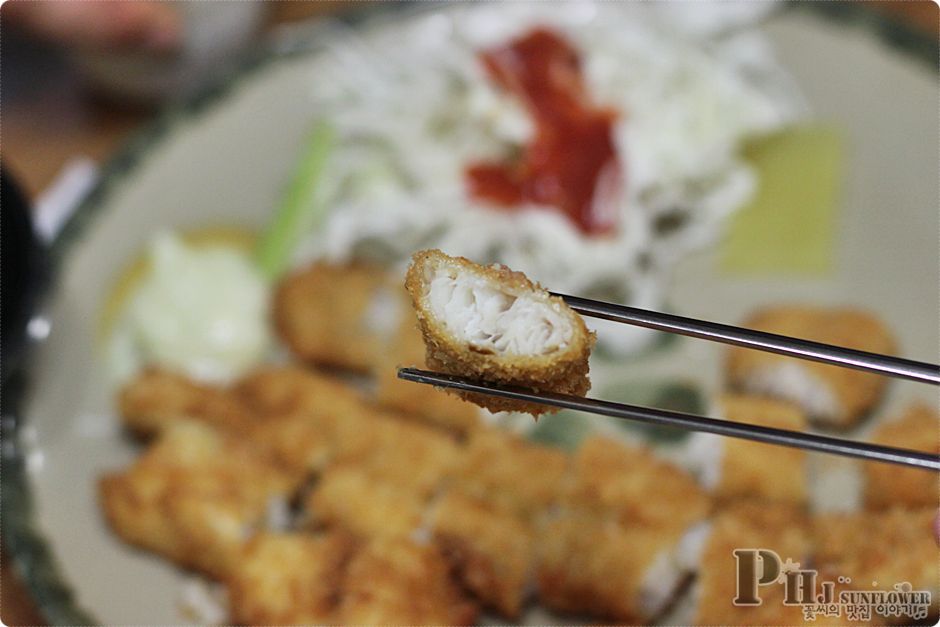 강남맛집-이렇게 두꺼운 돈가스는 처음이야.맛까지 좋은-한성돈가스