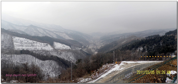 화악지맥2구간(홍적고개~몽덕산~가덕산~복배산~계관산~보납산) 