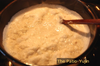 생콩불려 만든 고소한 즉석순두부