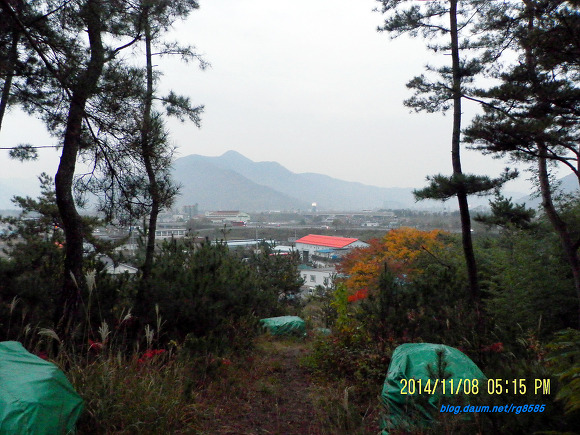 운문지맥3구간(오치령 -백암봉-중산-낙화산-보담산-비학산-정문마을)