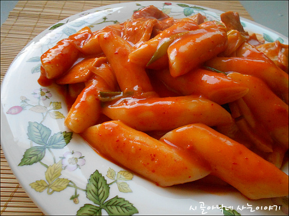 빨간떡볶이 이미지