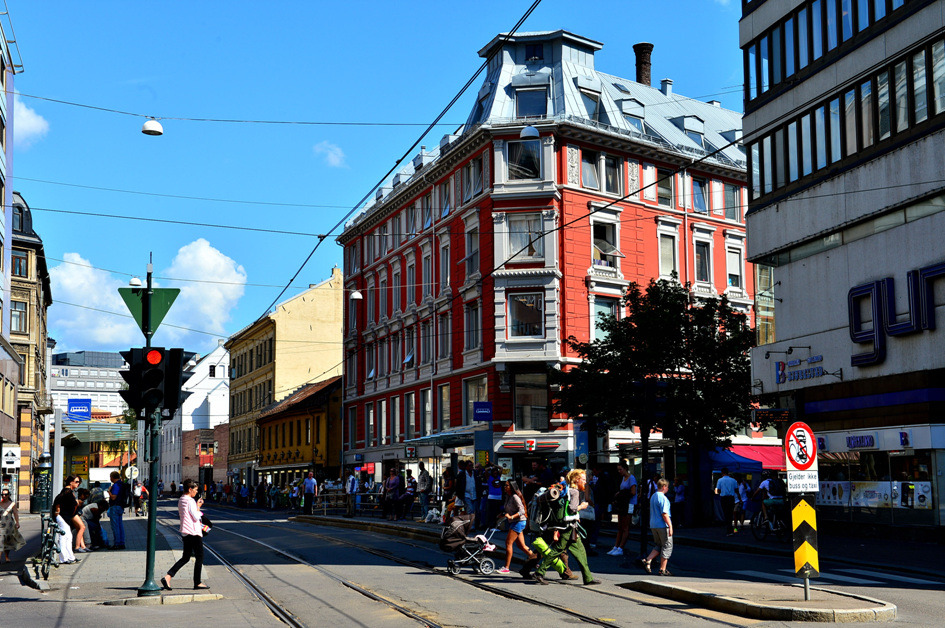 오슬로 시가지 구경~