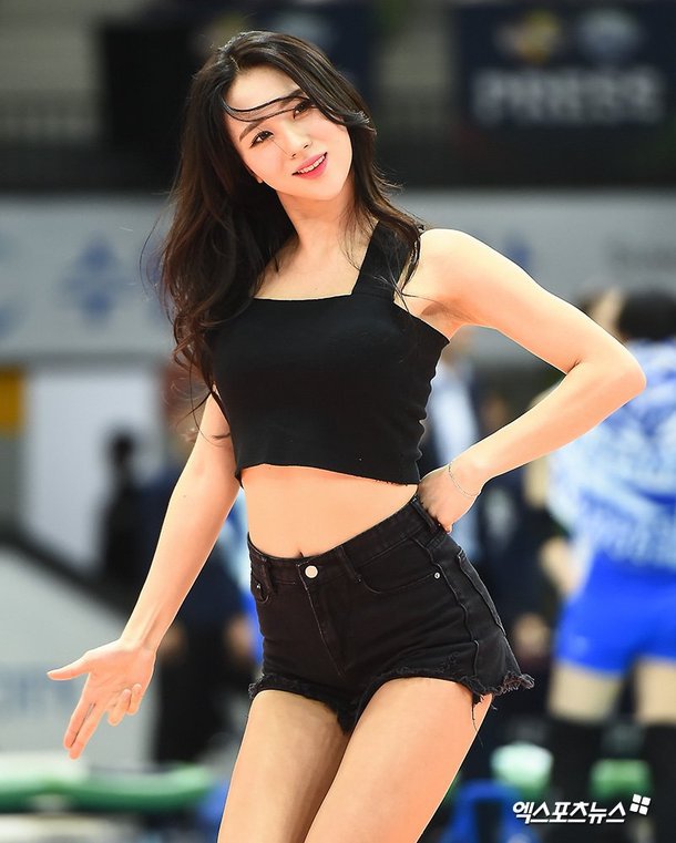 현대건설 류세미 치어리더
