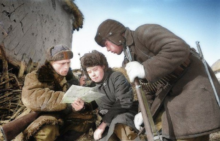 소련 빨치산 여성 마리야 옐닉- Soviet female partisan Mariya Yelnik