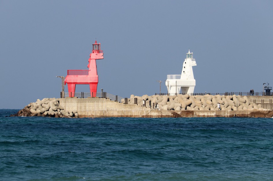 [제주도]  이호테우 해변 목마 풍경   (20190123)