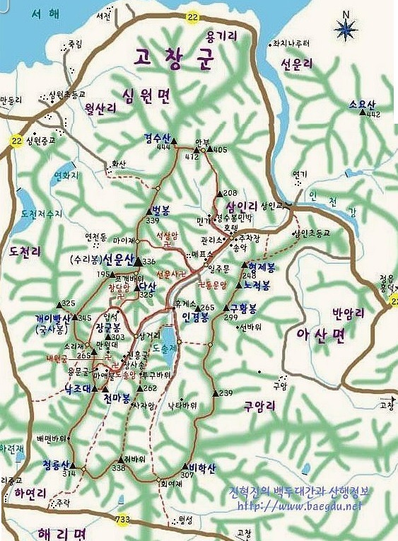 고창 선운산 대중교통
