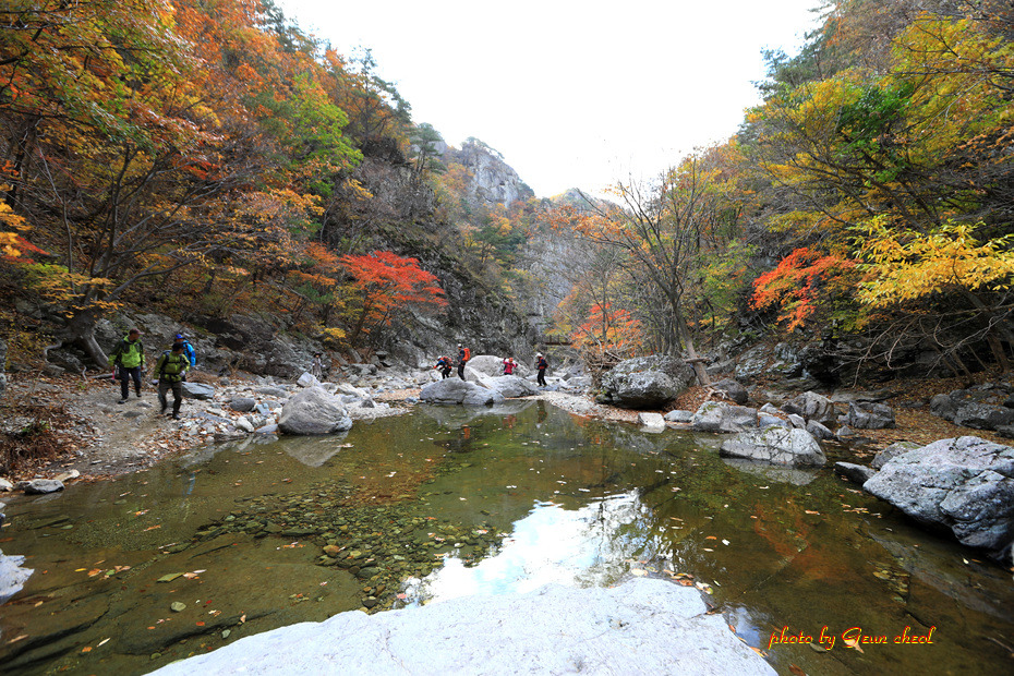 만추(晩秋) 청송주왕산..2018.10.28
