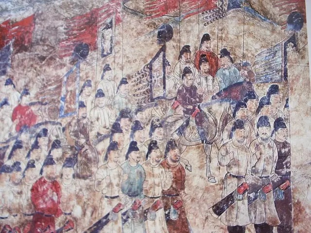 천년전 사마르칸트의 벽화(고구려사신도 포함)