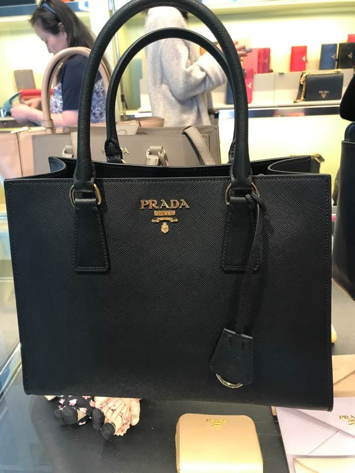 [Prada] 프라다 사피아노백 1BA118 NERO 숄더백 , PRADA bag, 토미샵,아울렛제품