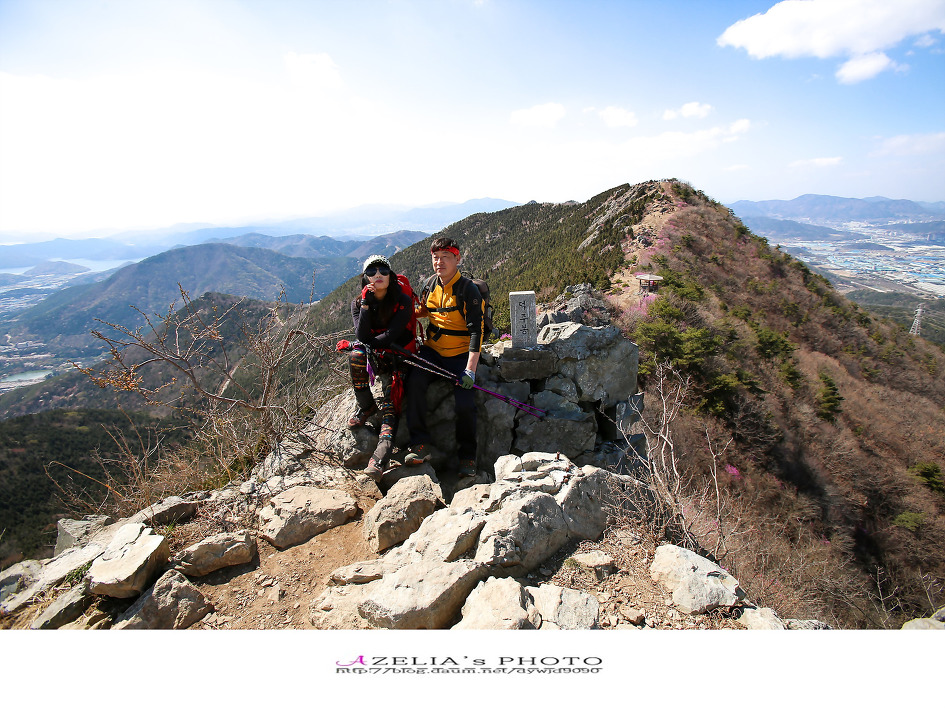 경남 진해 산행(1부)/장복산(덕주봉)&산벚꽃.진달래 핀 멋진 능선길을 따라서 .. 【19년3월31일】 