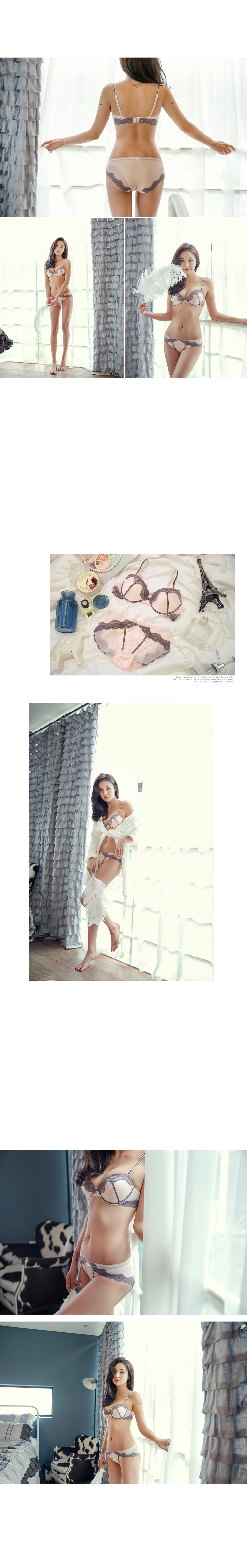 cool lingerie model who Korean